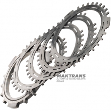 Sada oceľových kolies C4 Clutch ALLISON 1000 - 4 oceľové kolesá, 1 oporné koleso
