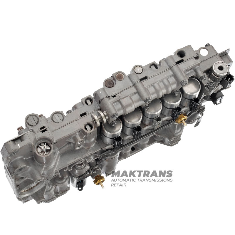 Teleso ventilu kompletné so solenoidmi (repasované) Aisin Warner TR-60SN VAG 09D — oddeľovacia doska A-6