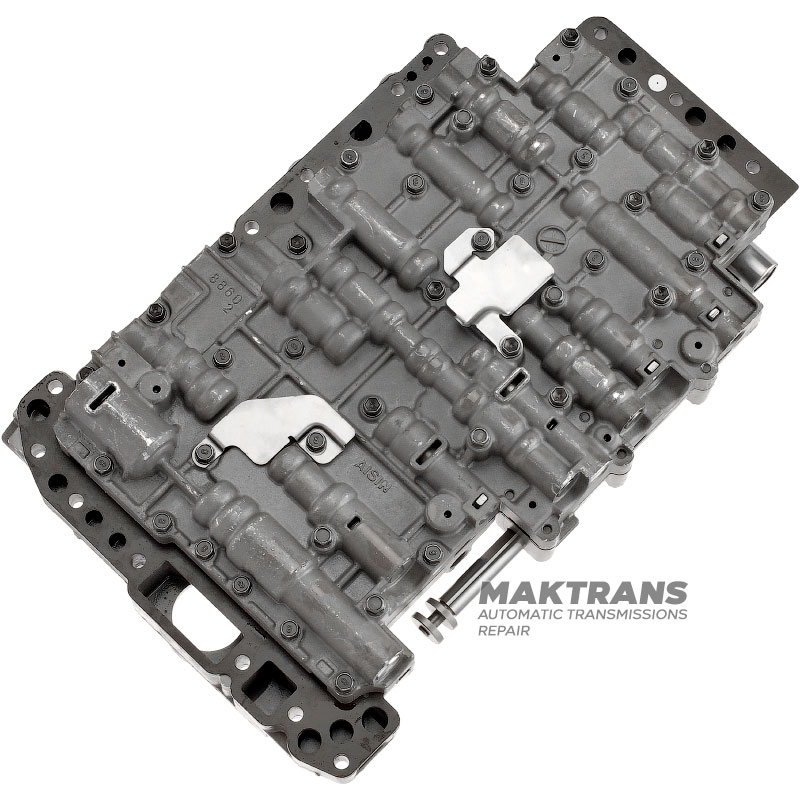 Teleso ventilu kompletné so solenoidmi (repasované) Aisin Warner TR-60SN VAG 09D — oddeľovacia doska A-5