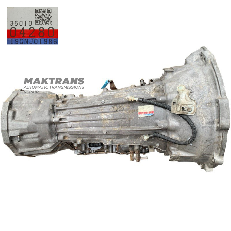 Automatická prevodovka (kompletná, bez hydraulického meniča) TOYOTA AC60F 4WD — označenie 35010-04280, 3500004120 (TOYOTA TACOMA 3.5L, GRN310L-PRTSHA)