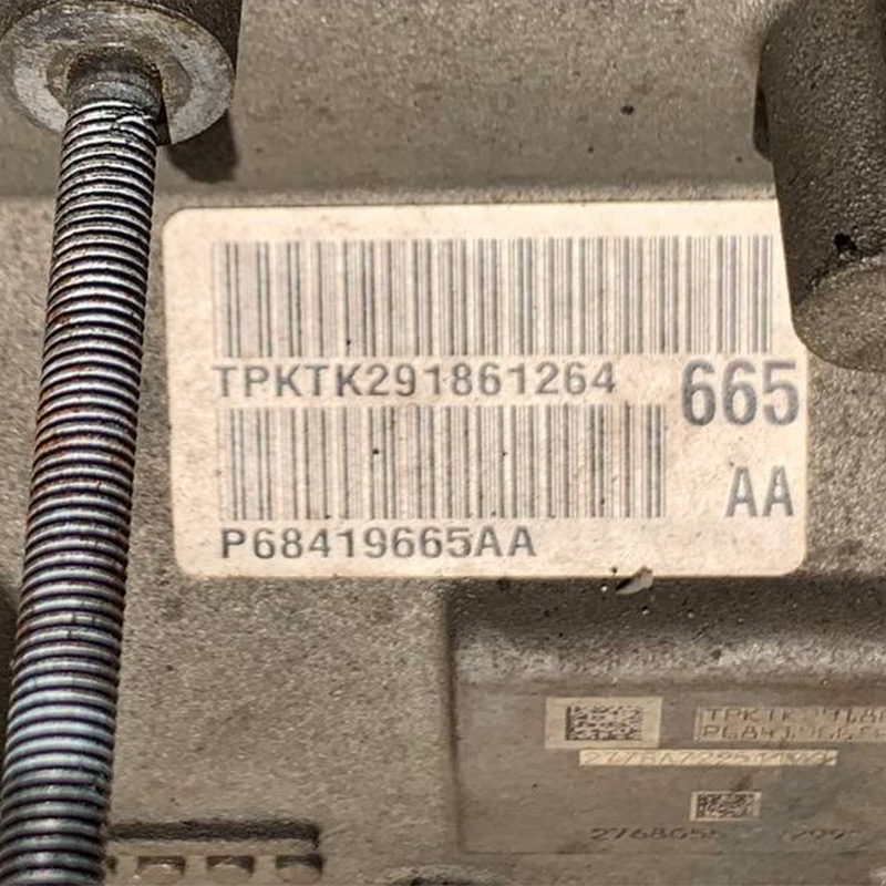 Prevodovka Dodge Chrysler 850Re (4WD) — P68419665AA, 68419665AA (Dodge Ram 1500 Pickup, motor 3,6 l V6 24V VVT Etorque, UPG)
