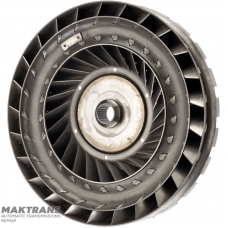 Turbínové koleso hydraulického transformátora ZF 6HP26 — 206 503 (vonkajší Ø 265,90 mm, 27 drážok), označenie na lopatkách 062 001
