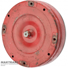 Predný kryt (kompletný so zámkom) meniča krútiaceho momentu ZF 5HP30 - vonkajší priemer pilotného ventilu 32 mm, 4 montážne otvory