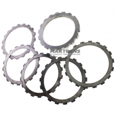 Sada oceľových kolies Reverse Brake 4R100 - celkový priemer 23 mm, zadná doska 14 mm