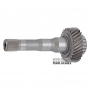 Hriadeľ prevodovky ZF 8HP65A 8HP55A 09-up — výška 217 mm, 38 drážok (vonkajší Ø 30,70 mm), 29 zubov (vonkajší Ø 92,60 mm x 89,15 mm)