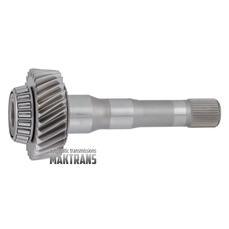 Hriadeľ prevodovky ZF 8HP65A 8HP55A 09-up — výška 217 mm, 38 drážok (vonkajší Ø 30,70 mm), 29 zubov (vonkajší Ø 92,60 mm x 89,15 mm)