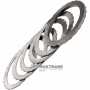 Sada oceľových kolies DIRECT Clutch FORD E4OD, 4R100 - celková hrúbka sady 18,90 mm