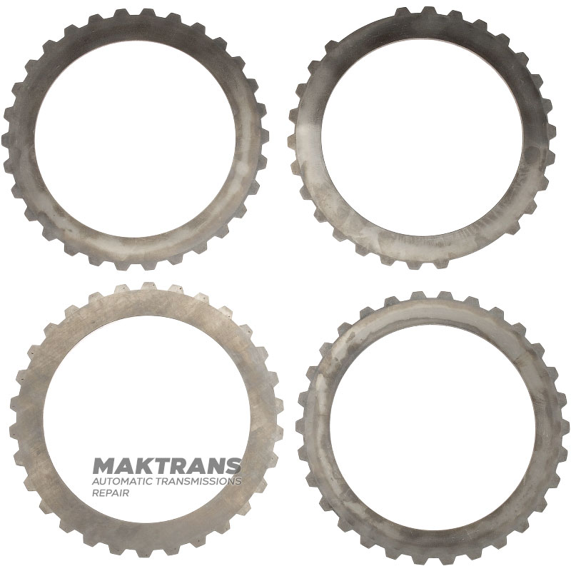 Sada oceľových kolies INTERMEDIATE Clutch FORD E4OD, 4R100 - celková hrúbka sady 17,95 mm