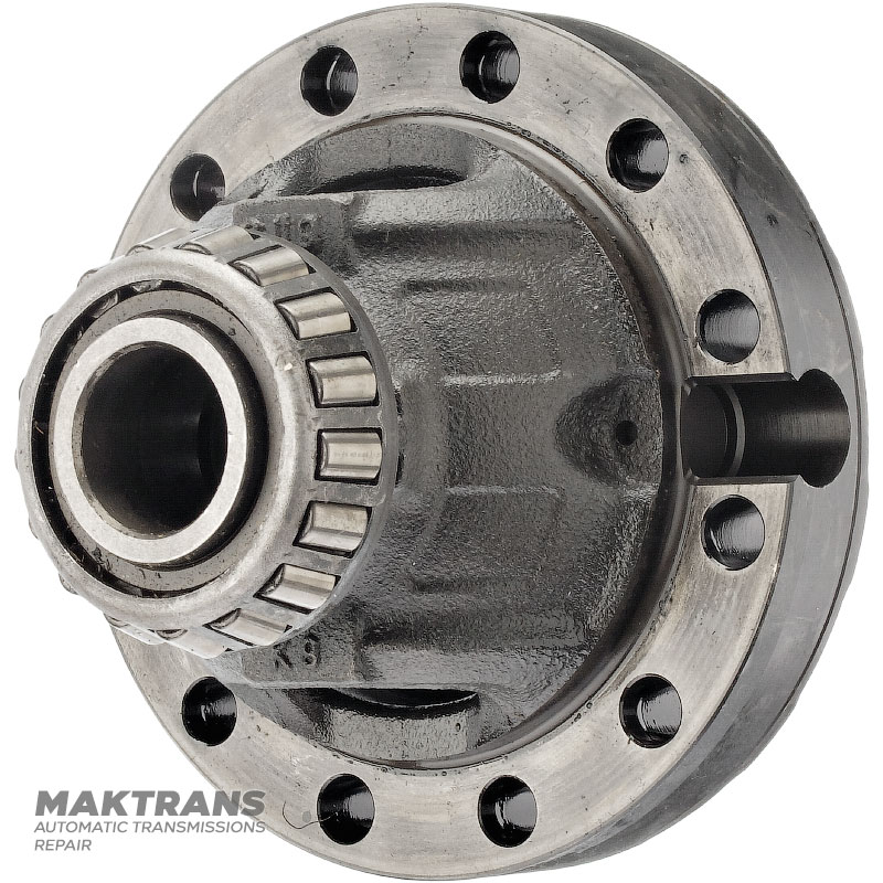 Predný diferenciál SUBARU CVT TR580 (Gen1) — bez hypoidného prevodu (celková výška 163 mm, vnútorný priemer pod poloosou 30 mm, 25 drážok poloosy)