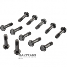 Sada upevňovacích skrutiek hypoidného prevodu diferenciálu SUBARU TR580 - 12 skrutiek M10 x 35 mm, 800610930