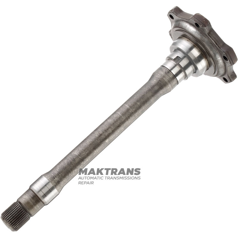 Príruba s hriadeľom ZF 5HP19FLA - celková dĺžka 364 mm, 37 drážok (vonkajší Ø 30 mm), 01V409355