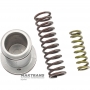 Kryt hydroakumulátora (hliník) Spojka C3 TOYOTA A750E, A750F, A760E, A760F — 3542650020, 9030134011, 9030126011