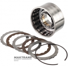 Kôš spojky s overdrive FORD 5R55N, 5R55S, 5R55W — YW4P-7L669-AA, 2 trecie kotúče (celková hrúbka zväzku 12,20 mm)