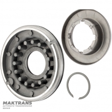 Piest (hliník) spojky FORWARD FORD 5R55N, 5R55S, 5R55W — XW4P-7A262-AA, celková výška 27 mm, vonkajší Ø 117,60 mm, vnútorný Ø 38,35 mm