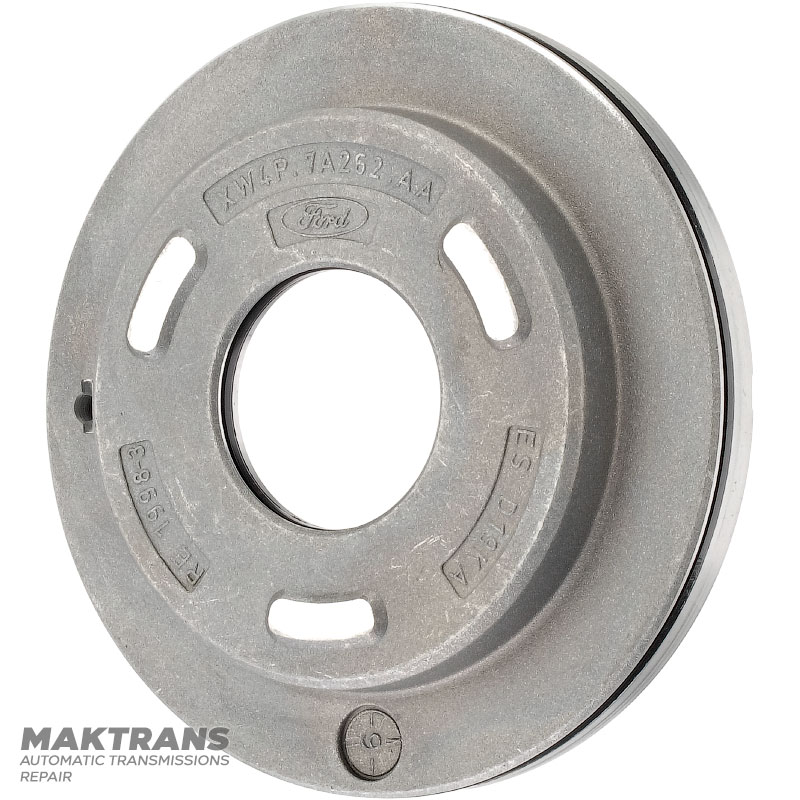 Piest (hliník) spojky FORWARD FORD 5R55N, 5R55S, 5R55W — XW4P-7A262-AA, celková výška 27 mm, vonkajší Ø 117,60 mm, vnútorný Ø 38,35 mm