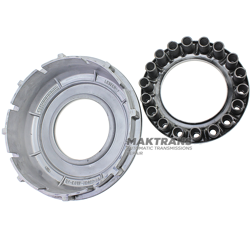 Piest a vratná pružina brzdy Low / Reverse FORD 4R100 - RF-E9TP-7D402-AA, E9TP-7D402-AA (celková výška piesta 56 mm)