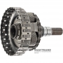 Výstupný hriadeľ, bubon D-spojky, planétové koleso č. 4 ZF 8HP70, 1102242079 - celková výška 233 mm, 4 satelity (37 zubov), 23 drážok (vonkajší Ø 30,80 mm, dĺžka drážky 50 mm), odnímateľné parkovacie koleso