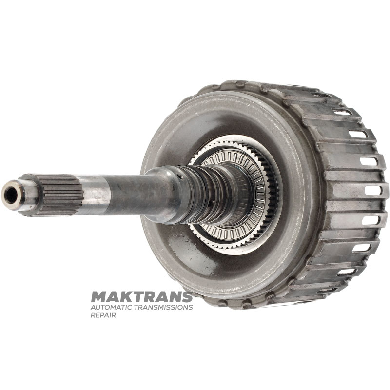 Vstupný hriadeľ, bubon Spojka C4-C1 (prázdna, bez nábojov) TOYOTA A760 E/F — Spojka C4 — výška od piestu po doraz 14 mm, Spojka C1 — výška od piestu po doraz 23 mm