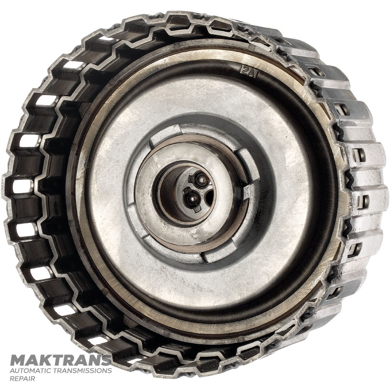 Vstupný hriadeľ, bubon Spojka C4-C1 (prázdna, bez nábojov) TOYOTA A760 E/F — Spojka C4 — výška od piestu po doraz 14 mm, Spojka C1 — výška od piestu po doraz 23 mm