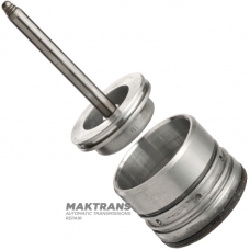 Piest brzdového pásu AISIN WARNER TF80-SC, TF81-SC — (dĺžka tyče 103,45 mm, 3 zárezy, vonkajší Ø piesta 52,80 mm)