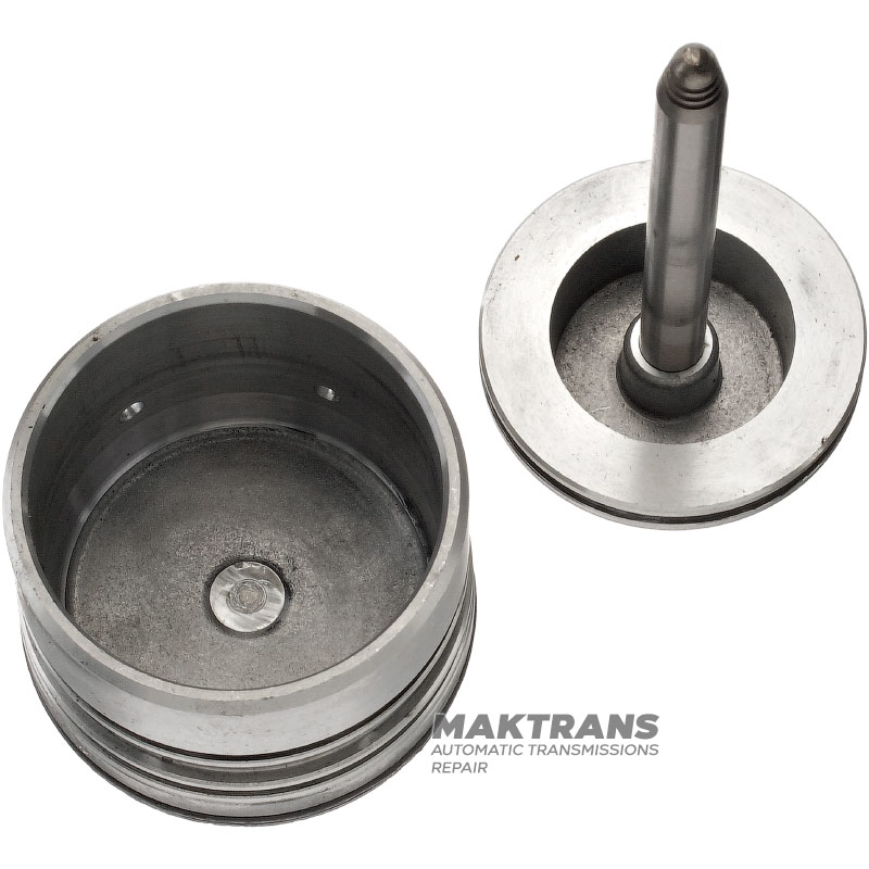 Piest brzdového pásu AISIN WARNER TF80-SC, TF81-SC — (dĺžka tyče 103,45 mm, 3 zárezy, vonkajší Ø piesta 52,80 mm)