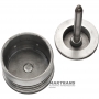 Piest brzdového pásu AISIN WARNER TF80-SC, TF81-SC — (dĺžka tyče 103,45 mm, 3 zárezy, vonkajší Ø piesta 52,80 mm)