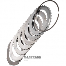 Sada oceľových kolies Ford 4R70 4R75 s spojkou FORWARD Clutch - 5 oceľových kolies (1,75 mm oceľové koleso), 7 mm zadné koleso