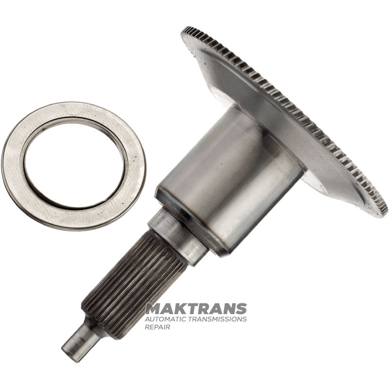 Medzihriadeľ s prírubou ozubeného venca OVERDRIVE FORD E4OD, 4R100 E4OD - celková výška 147 mm, 30 drážok (vonkajší Ø 25,50 mm)