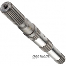 Výstupný hriadeľ FORD E4OD, 4R100 - s puzdrom na prednom konci, dĺžka hriadeľa 362 mm, 31 drážok (vonkajší Ø 34,45 mm, dĺžka drážky 74 mm)
