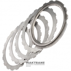 Sada oceľových kolies Intermediate Clutch / Ford AOD, AODE, AODE-W, 4R70W, 4R75E, 4R75W - použité, leštené, s reštaurovaným shagreenom, XL3Z-7B442-AA, F7LZ-7B442-AA