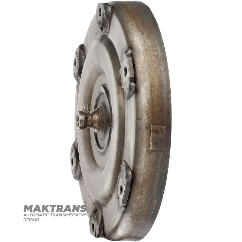 Predný kryt meniča krútiaceho momentu Aisin Warner AW50-40LE, AW50-41LE, AW50-42LE, AW50-42LM - vonkajší priemer pilotného ventilu 20,95 mm, 6 montážnych otvorov, označenie meniča krútiaceho momentu 40A080