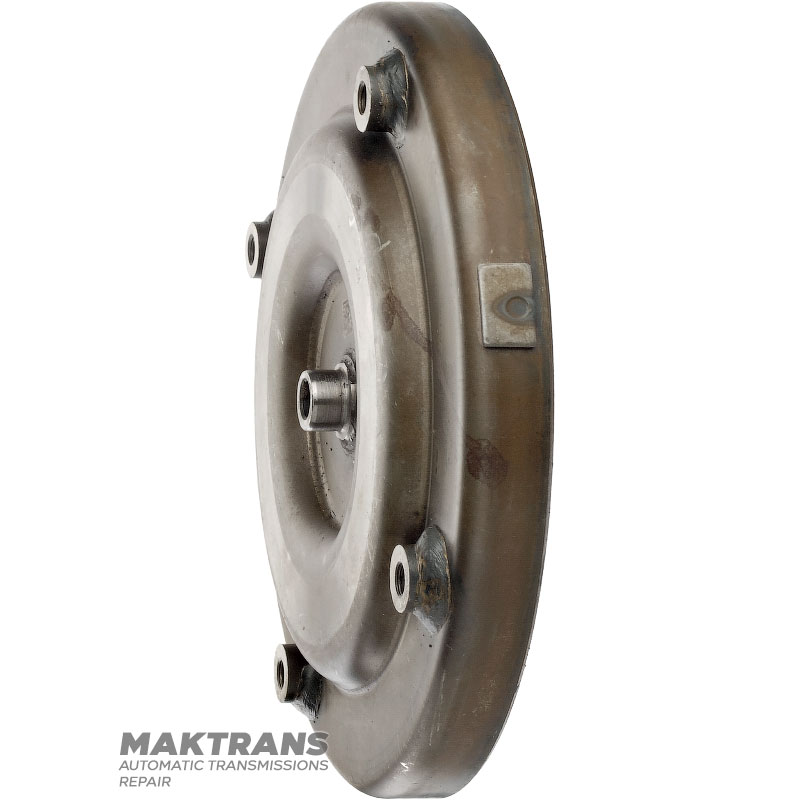 Predný kryt meniča krútiaceho momentu Nissan RE4R03A / JATCO JR403E - vonkajší priemer puzdra 256,20 mm, 4 montážne otvory, vonkajší priemer pilotného ventilu 19,95 mm (výška 16 mm)