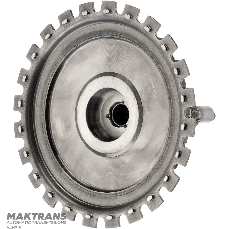 Výstupný hriadeľ (2WD) 6R60, 6R75, 6R80 — výška 168 mm, 31 drážok (vonkajší Ø 34,50 mm), 6L2P-7096-HA