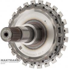 Výstupný hriadeľ (4WD) 6R60, 6R75, 6R80 — výška 158 mm, 31 drážok (vonkajší Ø 34,50 mm), 6L2P-7096-JA
