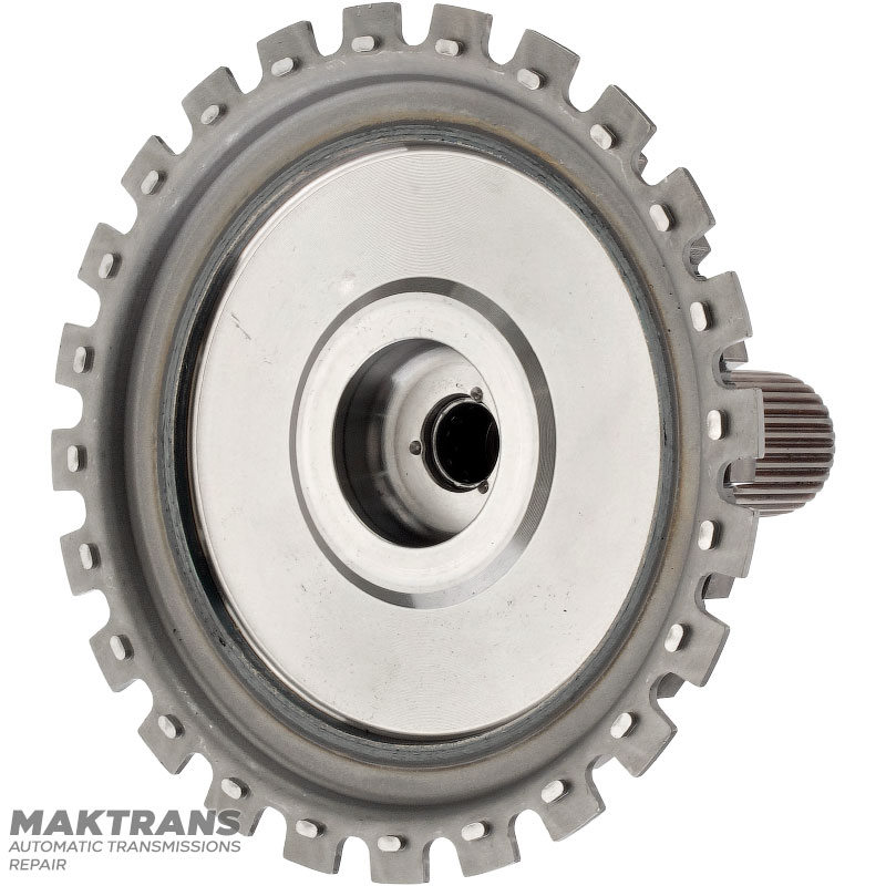Výstupný hriadeľ (4WD) 6R60, 6R75, 6R80 — výška 158 mm, 31 drážok (vonkajší Ø 34,50 mm), 6L2P-7096-JA