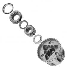 Zadné planétové koleso FORD 6R60, 6R75, 6R80 - celková výška 120 mm, bez ozubeného venca, FL3P-7C224-AA, BL3P-7C224-AB, BL3P-7C224-AC