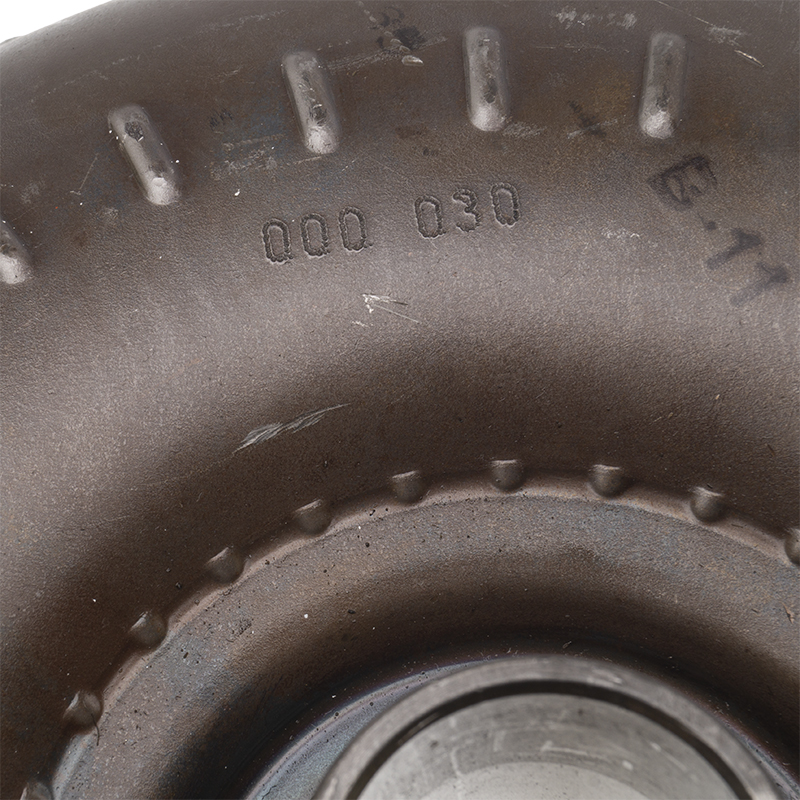 Obežné koleso čerpadla meniča krútiaceho momentu ZF 6HP26 – označenie lopatky 000058, demontované z meniča krútiaceho momentu 20433322512, 000795, Z73