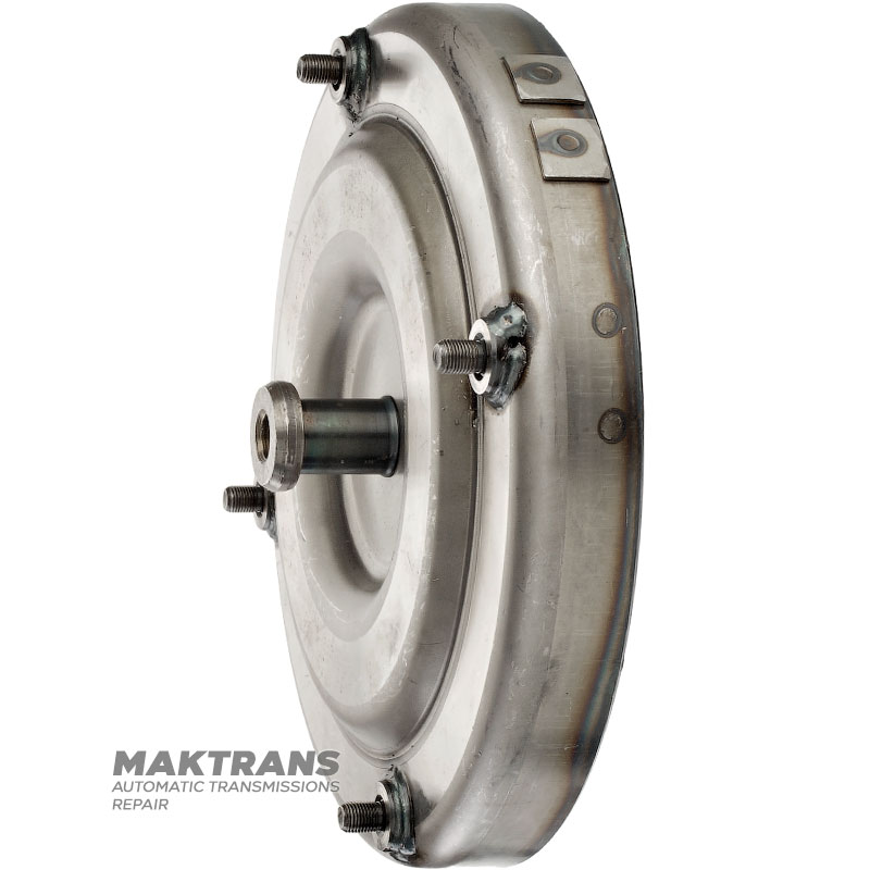 Predný kryt meniča krútiaceho momentu ZF 6HP26, 6HP26X - výška pilota 29 mm, (vonkajší priemer 34,90 mm), 4 montážne otvory, 4168025549, 001256, F77
