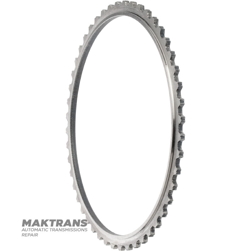 Stupňovitý oporný kotúč spojky podvozku A8MF1 - hrúbka 3,60/5 mm, vnútorný priemer 156 mm, 48 zubov, 454654G600