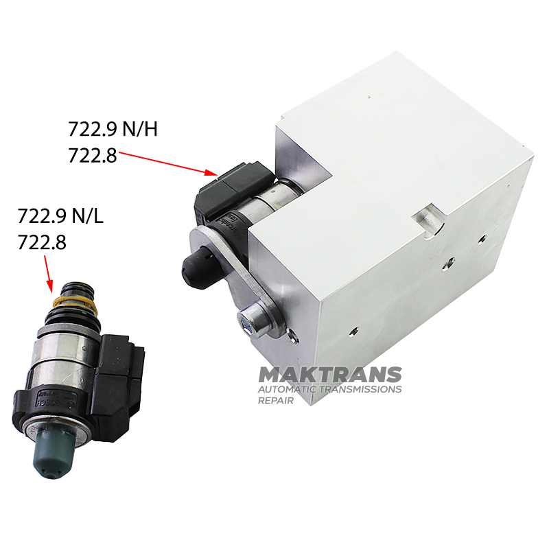 Adaptér na testovanie solenoidov 722.9