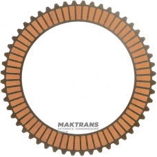 Trecí kotúč meniča krútiaceho momentu UB80E, UB80F, 09S (AQ300), AWF8G30 — vnútorný priemer 129,25 mm, hrúbka 2,15 mm, 52 zubov, 219800