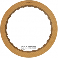 Medziľahlý trecí kotúč spojky FORD 5R110W — vonkajší priemer 198,20 mm, hrúbka 2,05 mm, 24 zubov, 3C3Z-7B164-EB, 422708-198