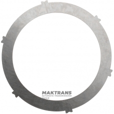 Oceľový kotúč spojky pre reverzibilný chod Ford 8F24 — vnútorný priemer 163,50 mm, hrúbka 2,80 mm, 6 zubov, J1KZ-7F220-A, 409739-280