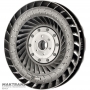 Turbínové koleso, tlmič pružiny meniča krútiaceho momentu JATCO JR507E, NISSAN RE5R05A — vonkajší Ø 254,50 mm, 24 drážok, označenie lopatiek F5, F4, F3