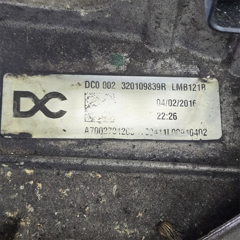 Zostava automatickej prevodovky GETRAG 6DCT250, 6G-DCT, Renault DC0 - 320109839R, A7002701200, (DC0002 A7002701200 Renault Twingo 3, Smart)