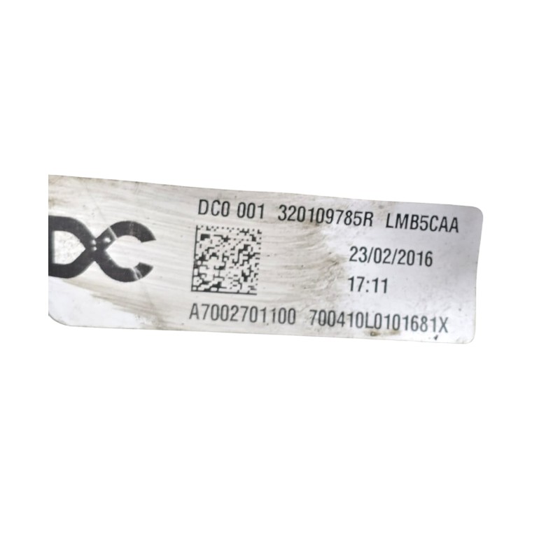 Zostava automatickej prevodovky GETRAG 6DCT250, 6G-DCT, Renault DC0 001, 2WD — 320109785R, A7002701100, 2500326290