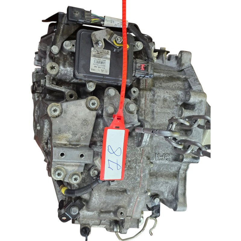 Zostava automatickej prevodovky (s meničom krútiaceho momentu 38A020) TF-71SC, AT6, 20GE13 — 9807418780, 9805925180, Citroen C3, TCM 9805709280