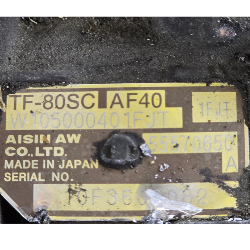 Zostava automatickej prevodovky AISIN WARNER TF-80SC (4WD) - 55570650 (Opel Insignia A 2.0 Turbo), 1FJT, 55570650A, 401FJT