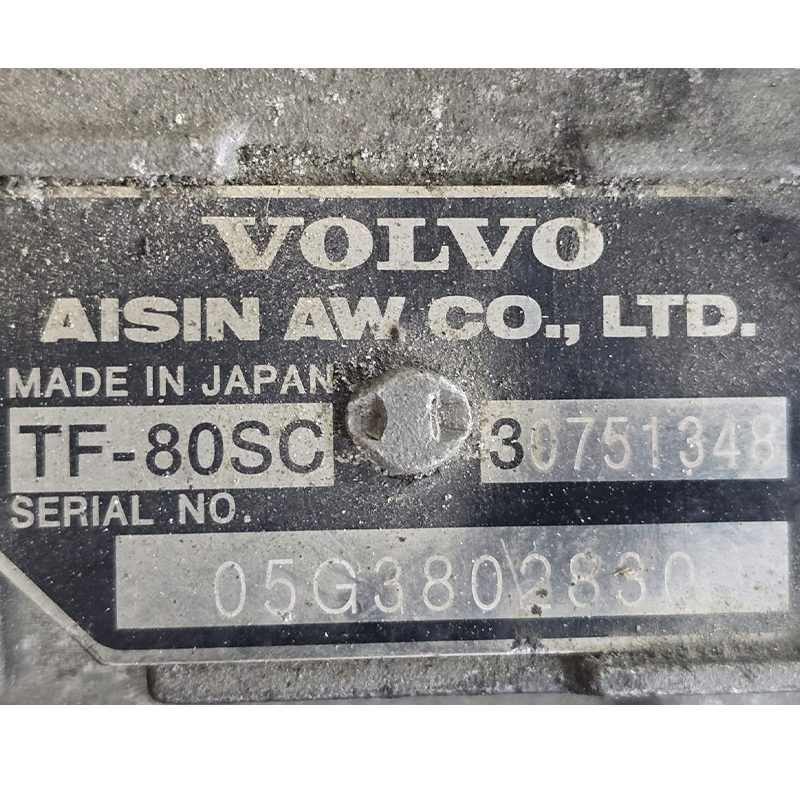 Zostava automatickej prevodovky (s meničom krútiaceho momentu) AISIN WARNER TF-80SC, 2WD - 30751348