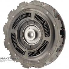 Turbínové koleso, tlmič pružiny meniča krútiaceho momentu JATCO RE4F03A, RL4F03A, RE4F03B, RE4F03V — celková výška 50 mm, vonkajší Ø turbínového kolesa 254,60 mm, 20 drážok